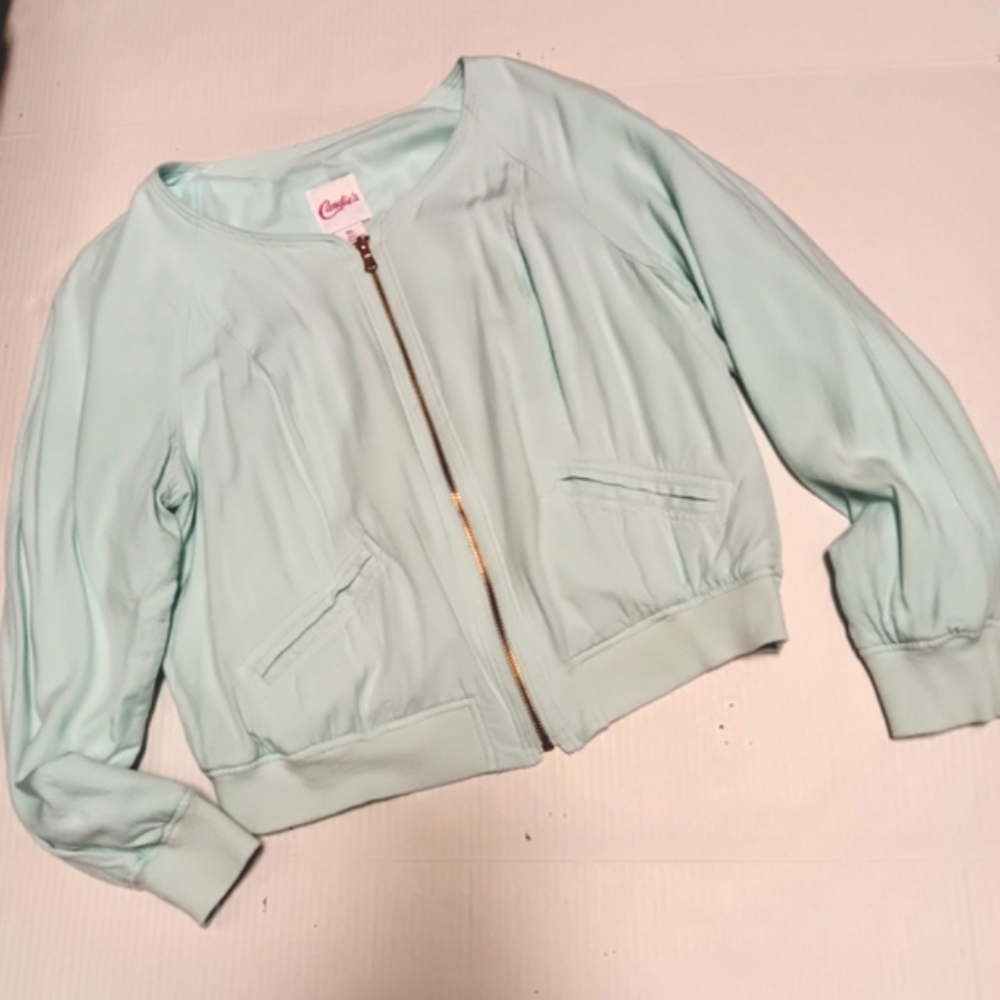 CANDIE'S bomber jacket mint green, XL
